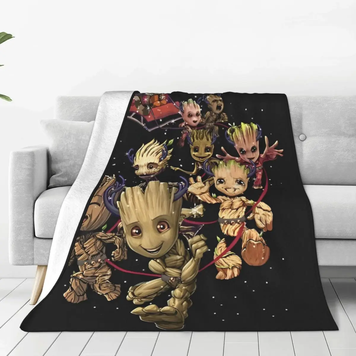 Одеяла Guardians Of The Galaxy качественное супермягкое одеяло с Рождеством зимнее для