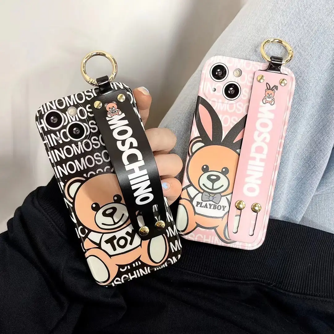 

Moschino iphone11 iPhone12pro чехол для телефона XR наручный 7p/8plus полный пакет XS пара Max мягкий iphone 11 pro max ремешок