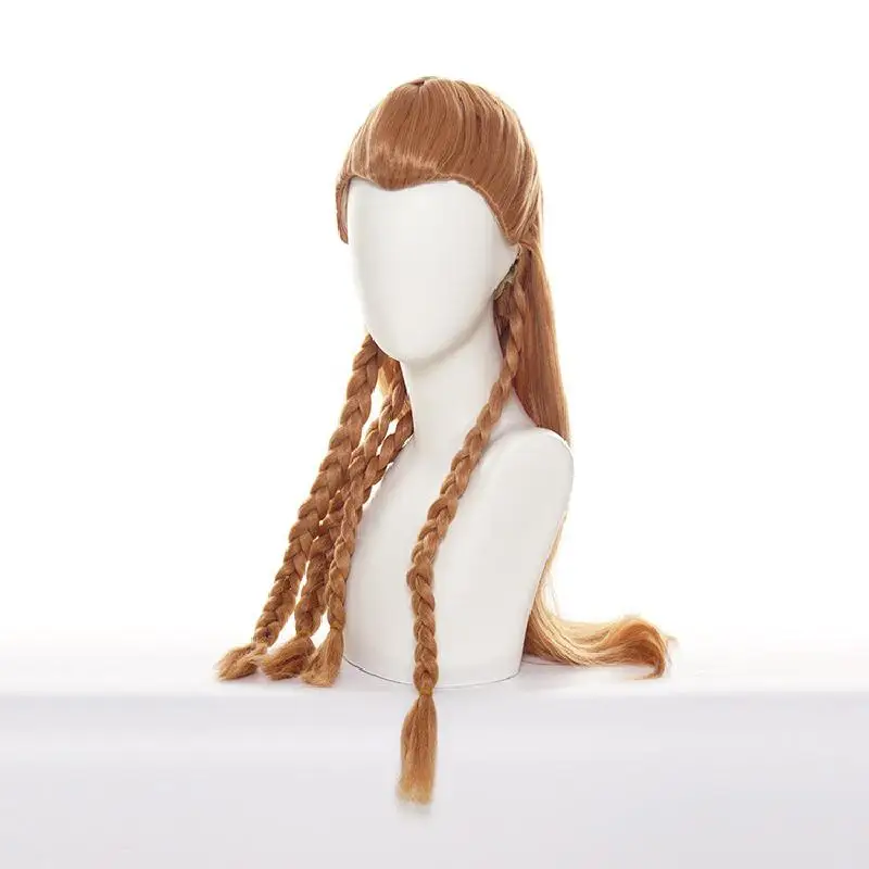 Парик аниме алой для косплея и ролевых игр парик с полузавязанными волосами