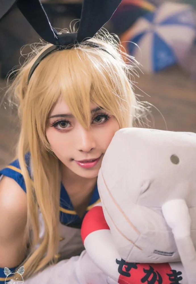 Shimakaze косплей парик Kantai коллекция костюм играть парики костюмы на Хэллоуин