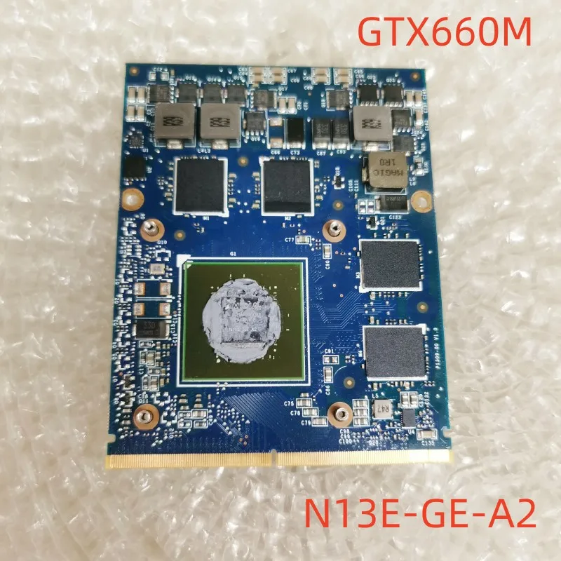 Карта графическая GTX660M GTX 660M GDDR5 2 ГБ N13E-GE-A2 с держателем X для Dell Alienware M15X M17X r3 R4 M18X R2
