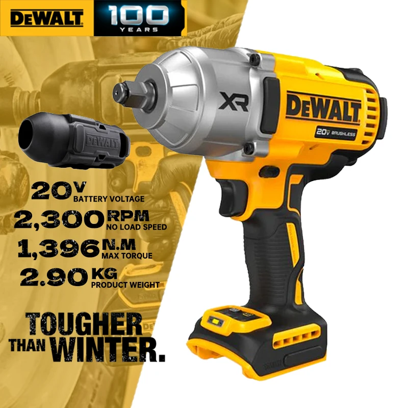 DEWALT DCF900 20В бесщеточный ударный ключ 1/2 дюйма высокий крутящий момент со свиным
