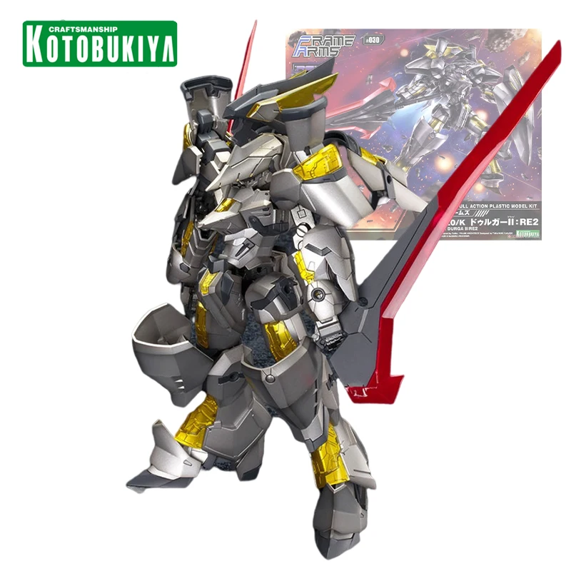 

Original Kotobukiya Frame Arms Model FA123 NSG-Z0/K Durga Ⅱ:RE2 1/100 Scale Plastic Model Kit Anime Action Figures Toys Gifts