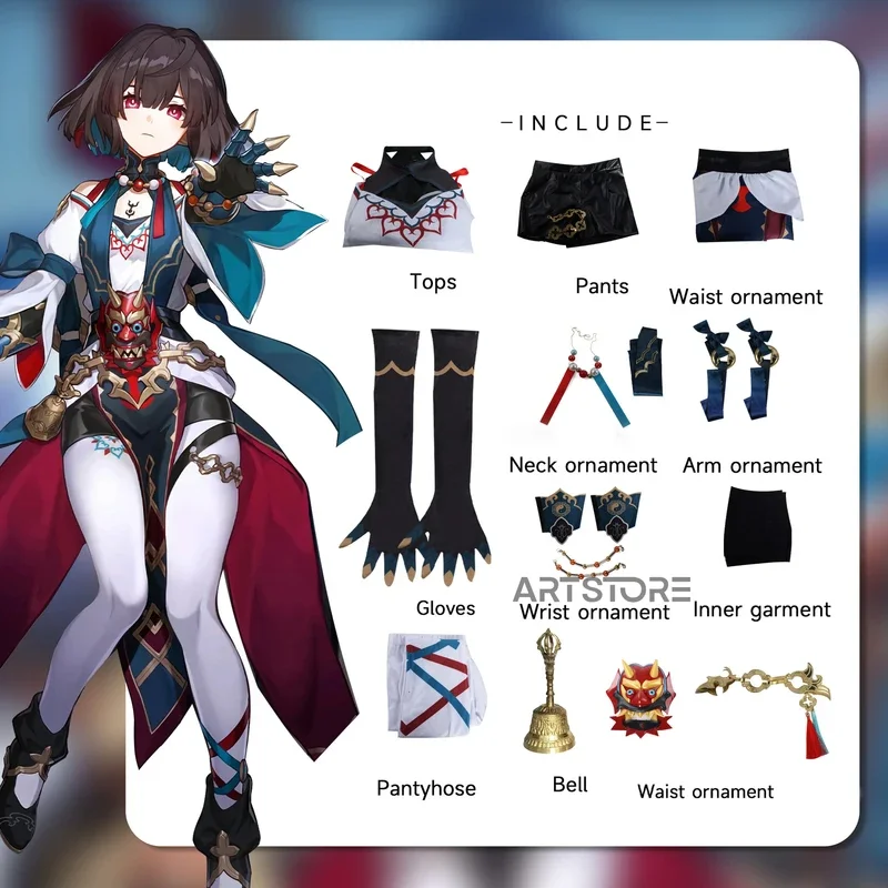 Костюм для косплея Xueyi из игры хонькай Звездный рельс костюм костюмированной