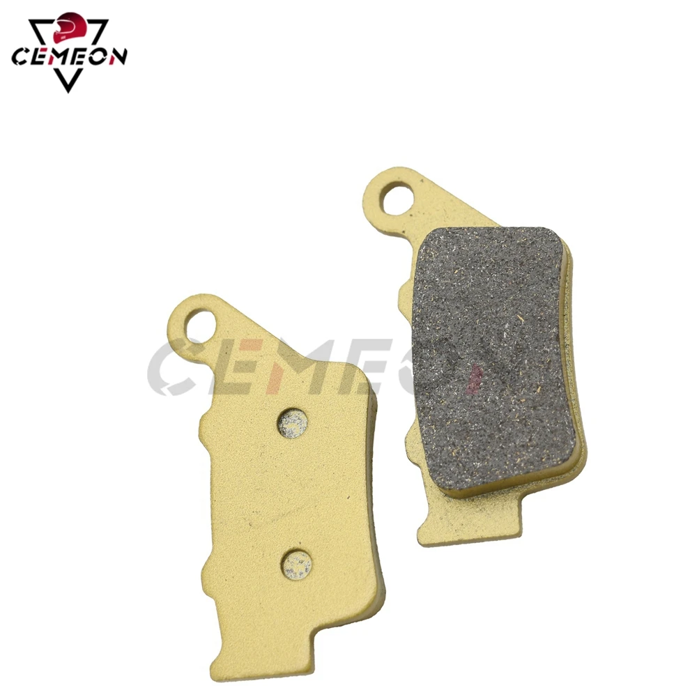 

For RC125 RC200 RC390 390 Adventure 690 SM/SMC R/SM-LE 790 Adventure R 990 Superduke R Bullet 500 Motorcycle Rear Brake Pads