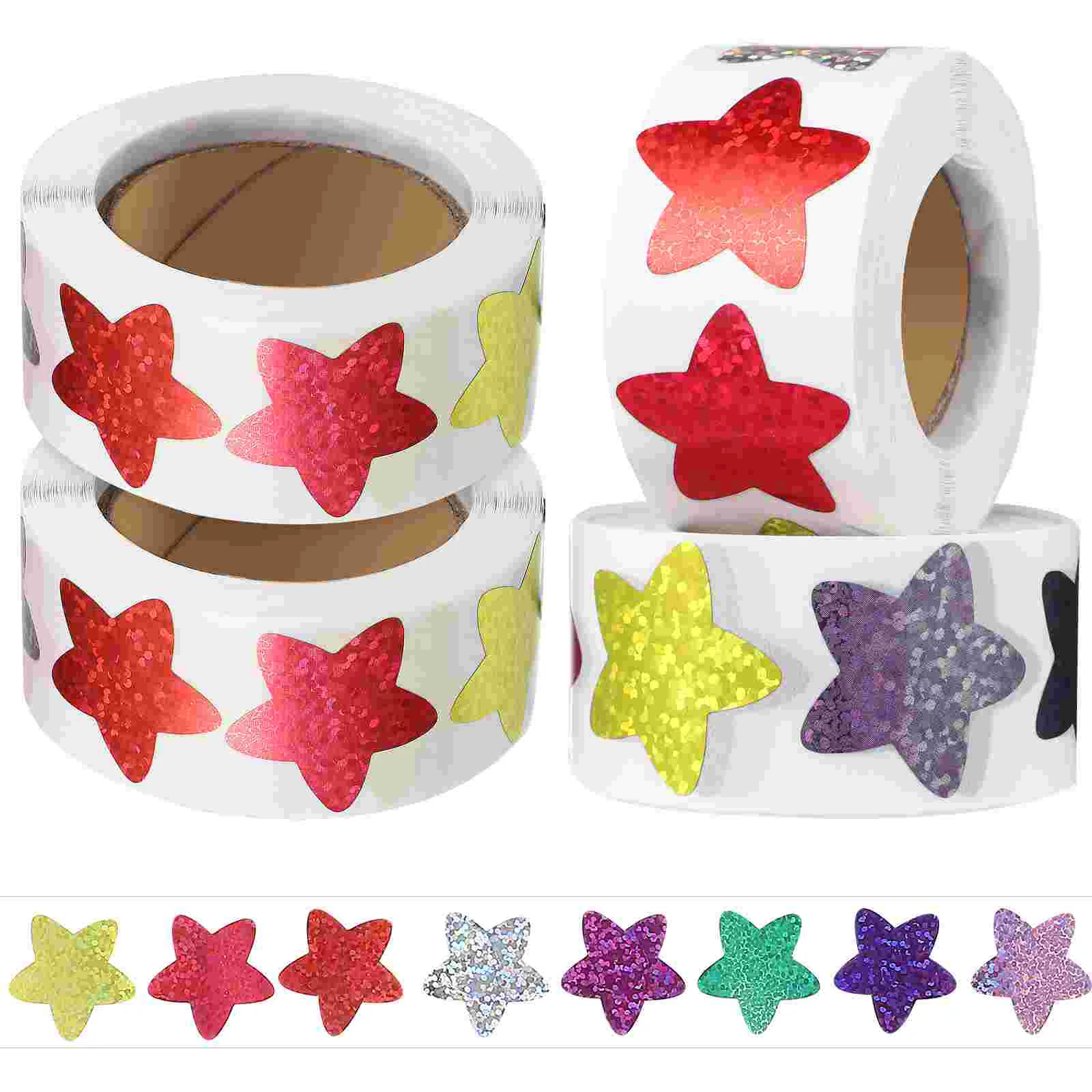 

Stickers Star Reward Teachers Crafts Encouragement Stars Roll Mini Behavior Classroom Elementary Metallic Bulk Little Aesthetic