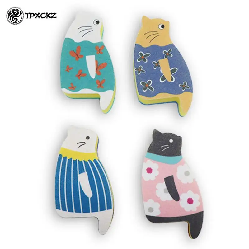 

Губка с кошачьими когтями, ластик, кухонный очиститель от пыли, аксессуары для домашней уборки, щетка из микрофибры для посуды, губка, очисти...