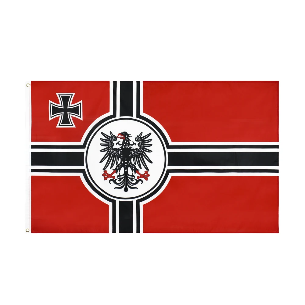 JohninUSEA 60*90cm 90*150cm German Empire DK Reich From 1903 To 1918 Iron Cross First World War Germany Army Flag |