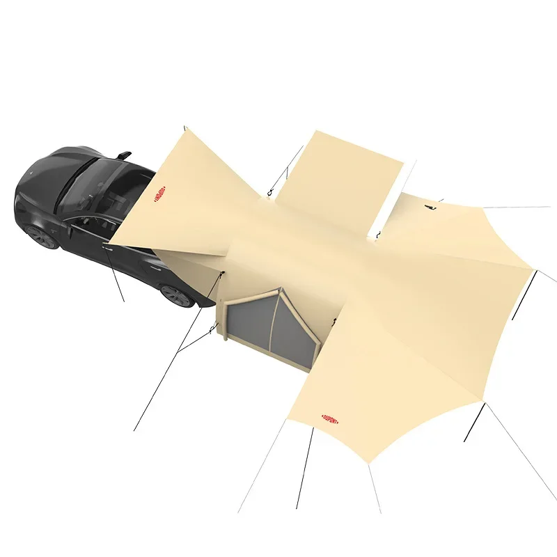 YOUSKY Кемпинговая надувная палатка на заднюю дверь без сборки для электромобиля
