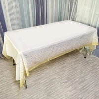 convenient tablecloth simple 4 colors convenient banquet exquisite tablecloth table cover table cloth fabric