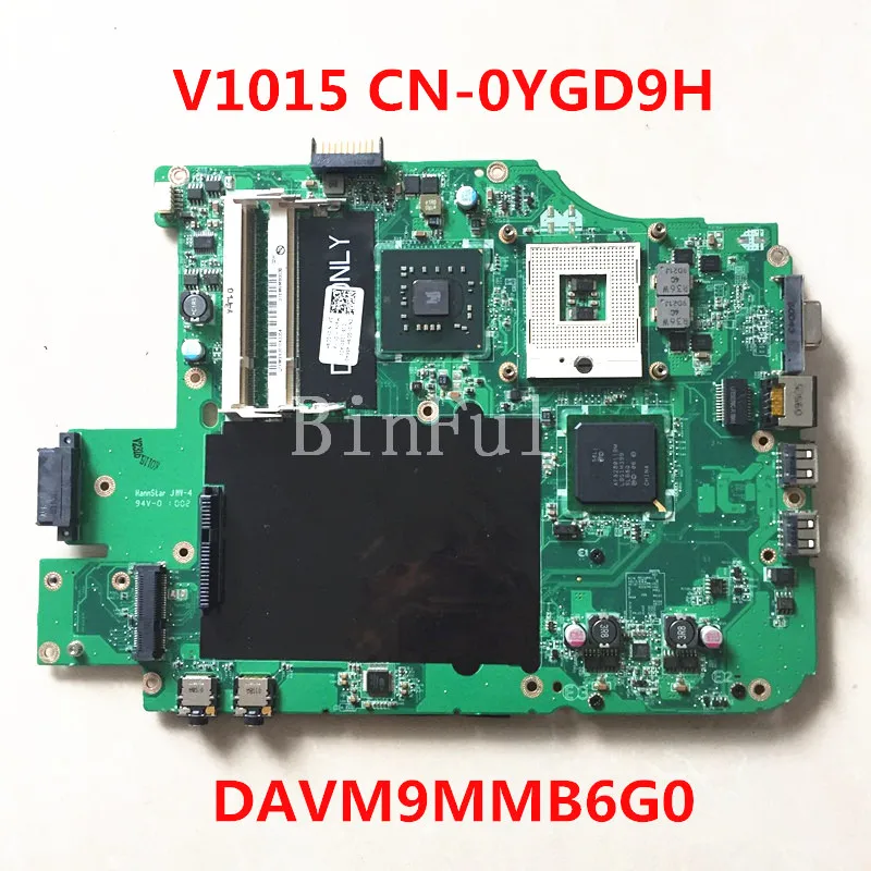 CN-0YGD9H 0YGD9H YGD9H Mainboard For DELL 1015 V1015 Laptop Motherboard DAVM9MMB6G0 SLB94 100% Full Tested Working Well