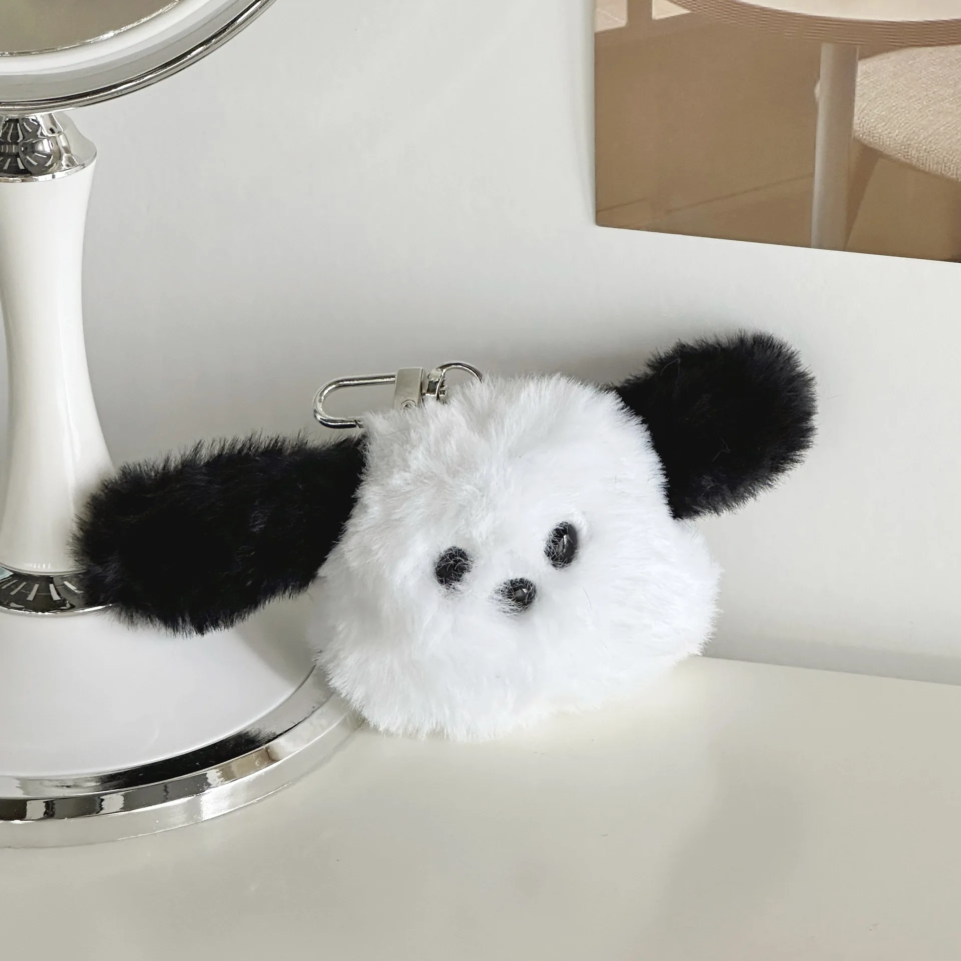 

Mini Soft Plush Doll Key Ring Schoolbag Pendant Cute Dog Keychain School Kids Gift 13x5.5cm B425