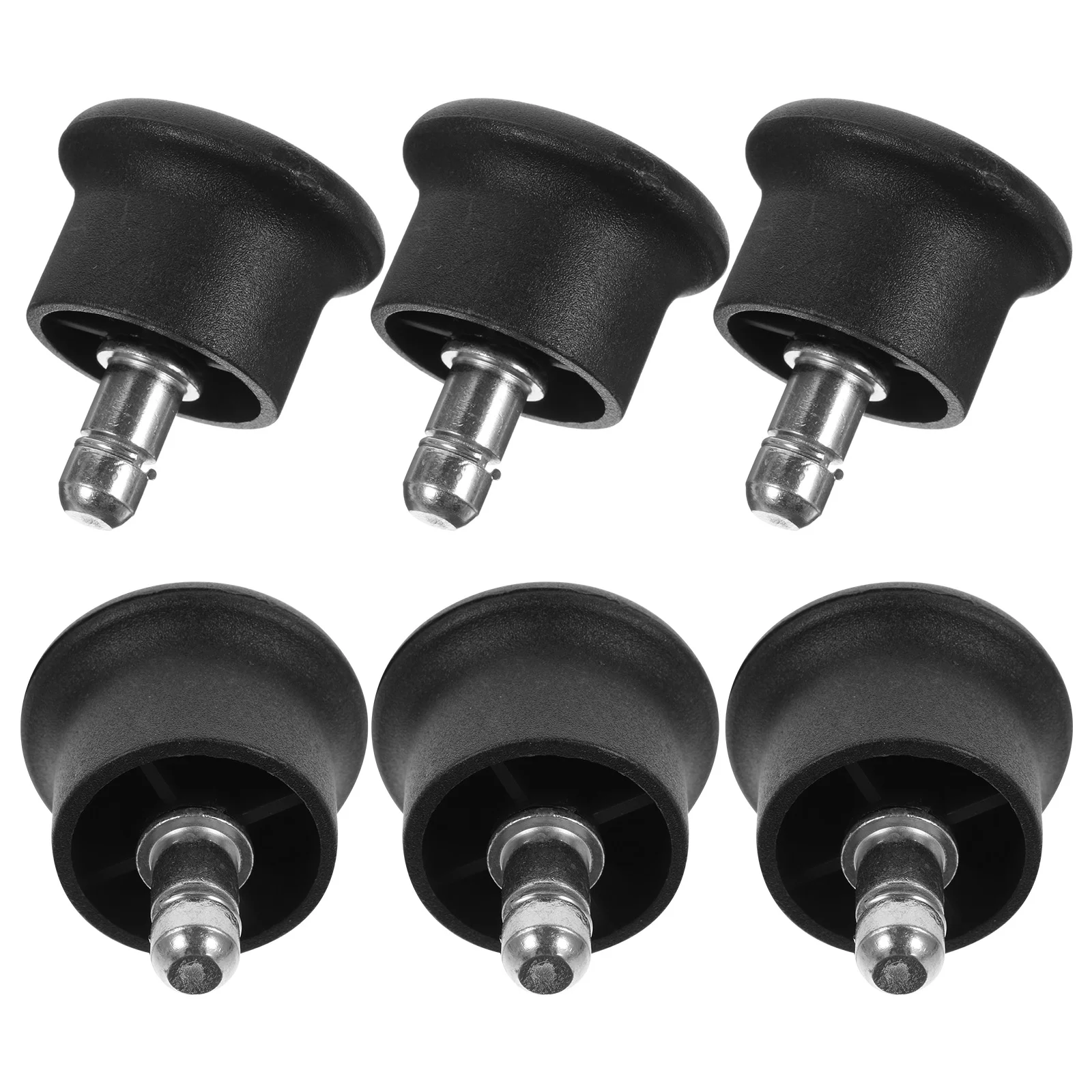 

10 Pcs Fixed Foot Pad Desk Office Chair Locking Wheels Casters Leg Furniture Leveler Household Abs
