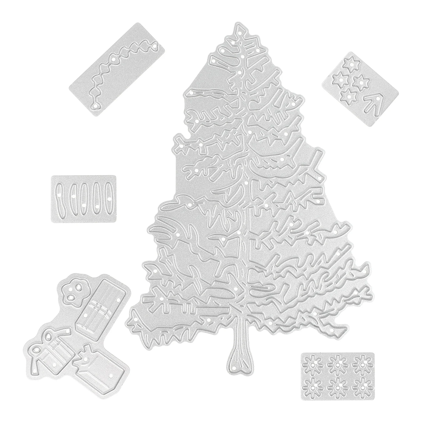 

Tree Christmas Template Metal Diecuts Dies Molds Carbon Cutting Embossing Tool Stencils Steel Stencil Craft Steelcraft Making