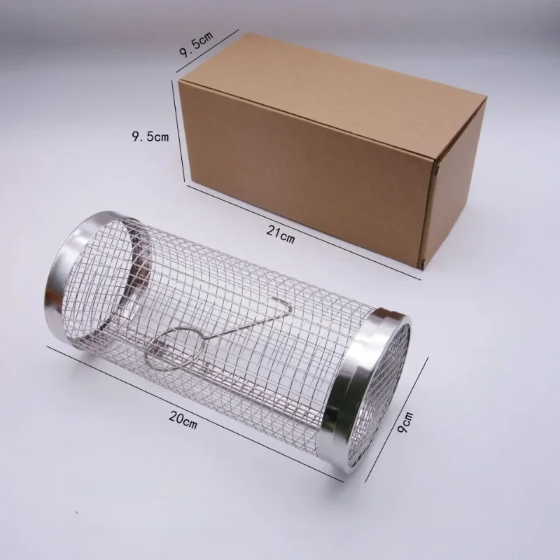 

Круглая корзина для барбекю из нержавеющей стали