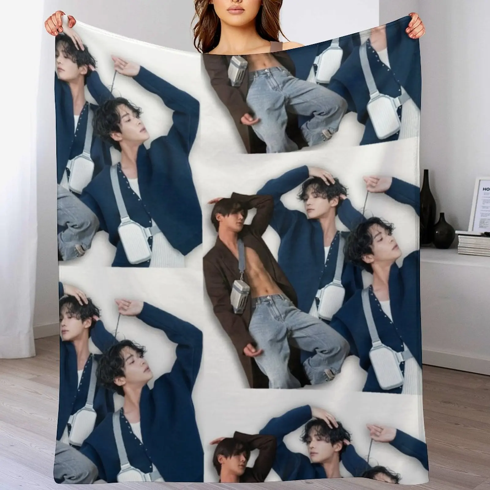 Горячее одеяло Rowoon SF9 спальный мешок подвижные зимние кровати плюшевые одеяла