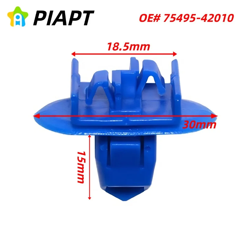 

10 шт. OE # 75495-42010 Зажим для молдинга крыла для Toyota RAV4 2001-2005 гг.