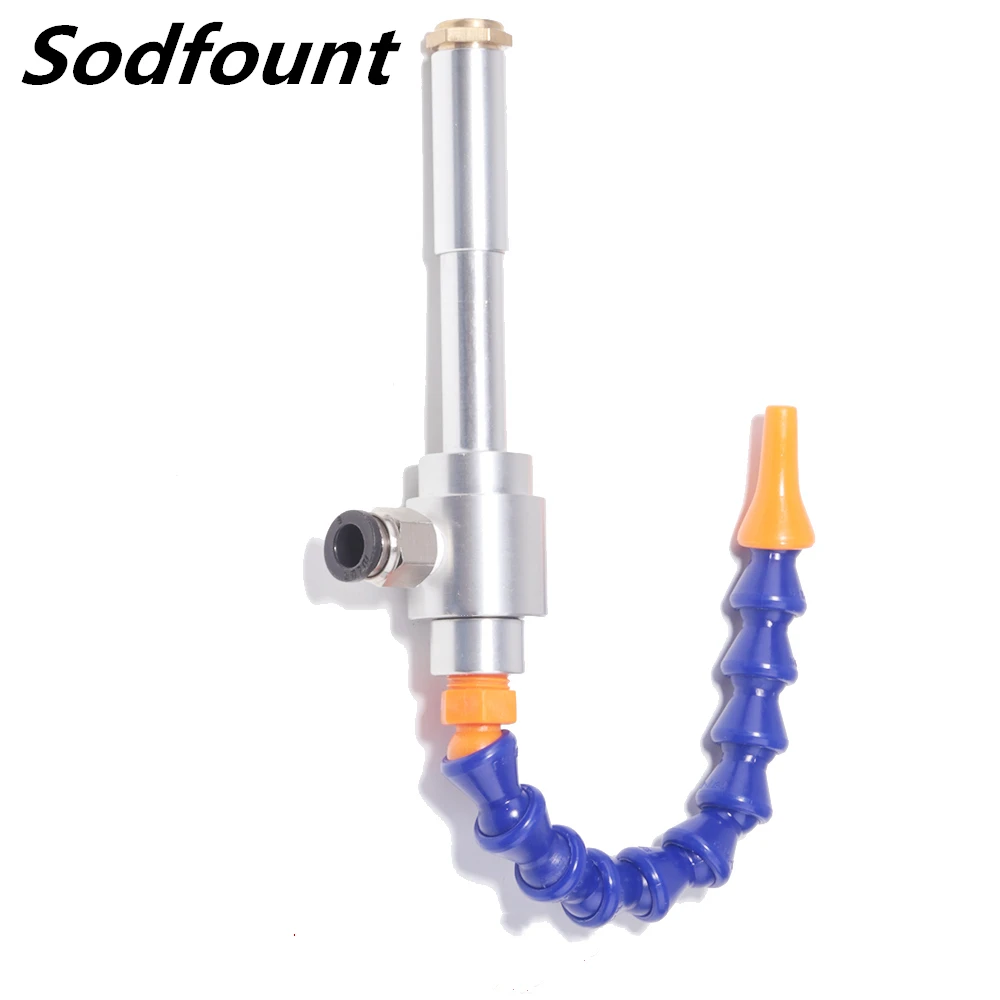 Vortex Cold Air Gun Dry Cooling Airflow Machine With Flexible Tube Vortex tube Cold Air Cooler Refrigerator CNC Coolant System