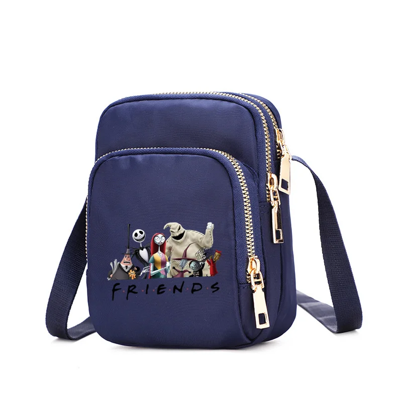 Disney's The Nightmare Before Christmas Jack Sally женская нейлоновая сумка через плечо на Хэллоуин