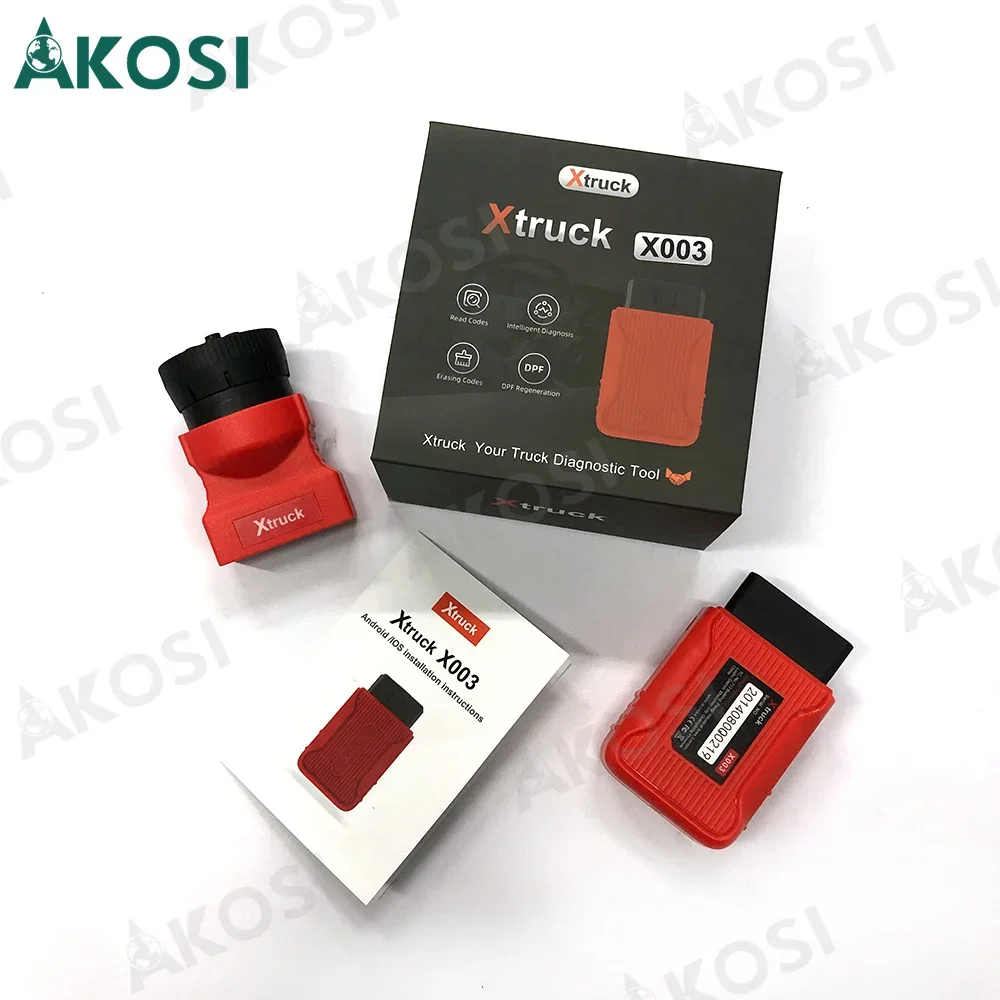 Тяжелый грузовик Xtruck X003 интеллектуальная Диагностика OBD измерение напряжения DPF