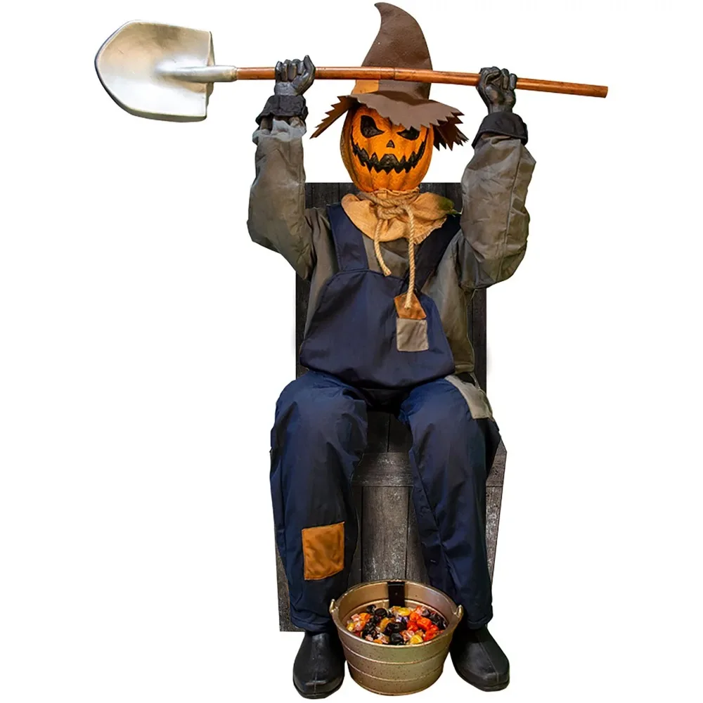 

Halloween Decoration Indoor or Outdoor Animatronic with Lights and Sound