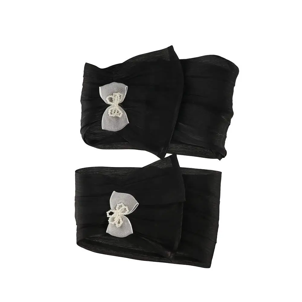 Милые кружевные сетчатые шелковые тонкие рукава дышащие портативные