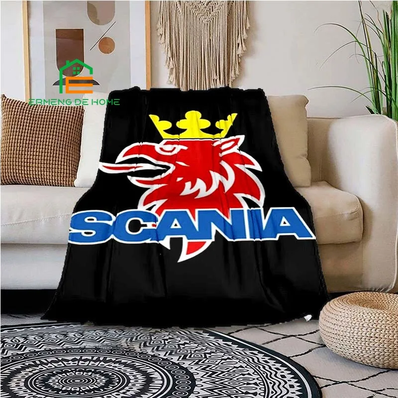 

Высококачественное Фланелевое теплое одеяло Scania, подходящее для кондиционера, одеяло для сна