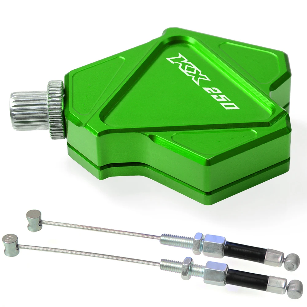 

Для Kawasaki KX250 KX 250 1990-2008 1998 1999 2000 2001 2002 2003 2004 2005 2006 CNC рычаг сцепления тормоза легкая кабельная система