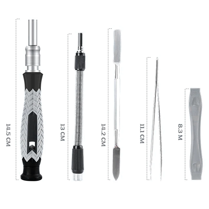 

Precision Screwdriver Set Multifunction Magnetic Bits Kit Phone Repair Tools For Xiaomi Computer Watch Eyeglass Screwdriver Kit