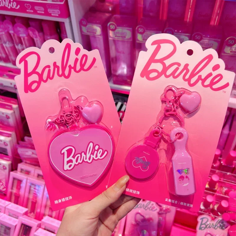MINISO серия Барби подвесная цепочка для ключей украшение любовь портативный