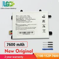 ugb new original c100 1s2p 7600 battery for shenzhou pcpad x5 cm pro plus tablet battery%c2%a07600mah 28 12wh 3 7v