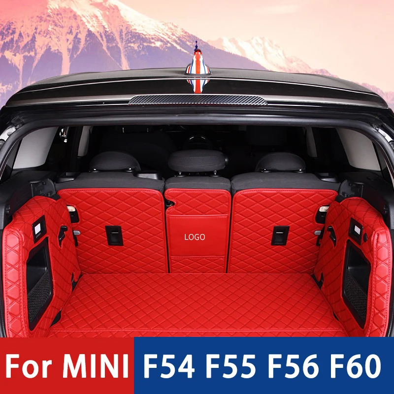 Alfombrilla personalizada para maletero de coche, accesorios para Mini Cooper F54 CLUBMAN F55, 5 puertas F56, 3 puertas F60 COUNTRYMA