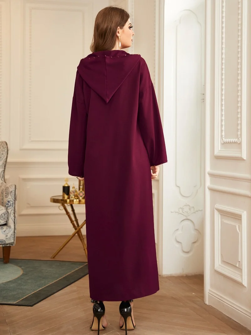 Diamond Abaya Dubai Robe Muslim Dress Caftan Marocain Kaftan Islam Eid Mubarak Ramadan Dress Abaya Dubai Robe Abayas for Women