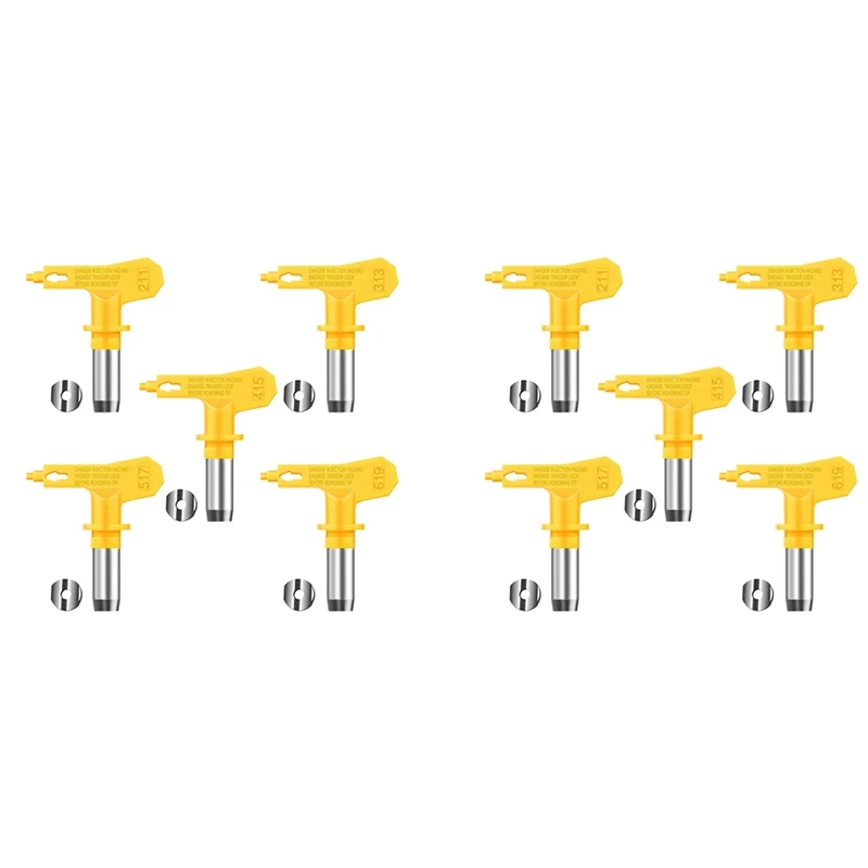 

Насадки для распыления краски безвоздушные, 10 шт.