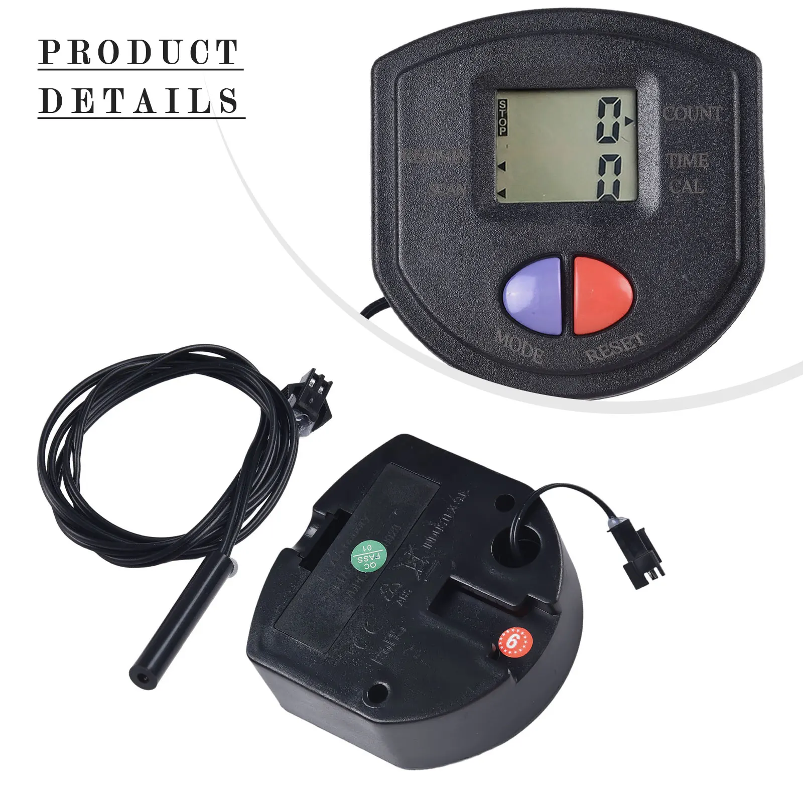 Монитор степлеров ЖК-дисплей для велотренажеров и машины формирования талии с