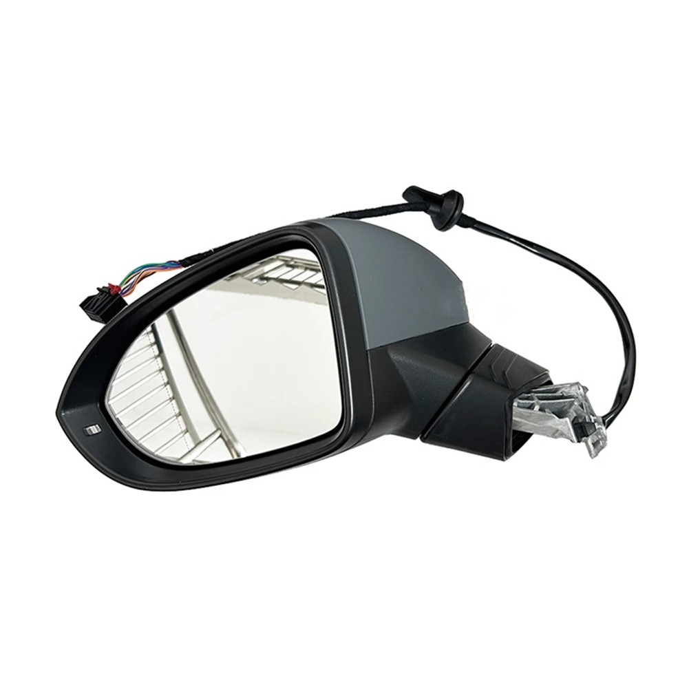 

9-Wire Car Left Side Rear View Mirror Electric Adjustable Heated Rear View Mirror Assembly for VW Golf Mk8 2020-2022