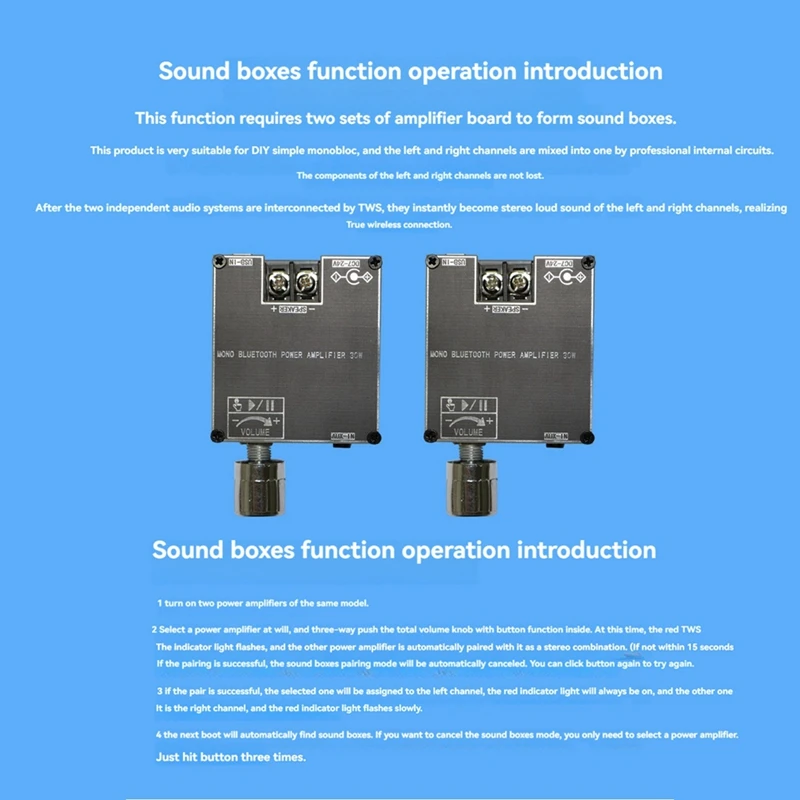 Плата усилителя ZK-301B