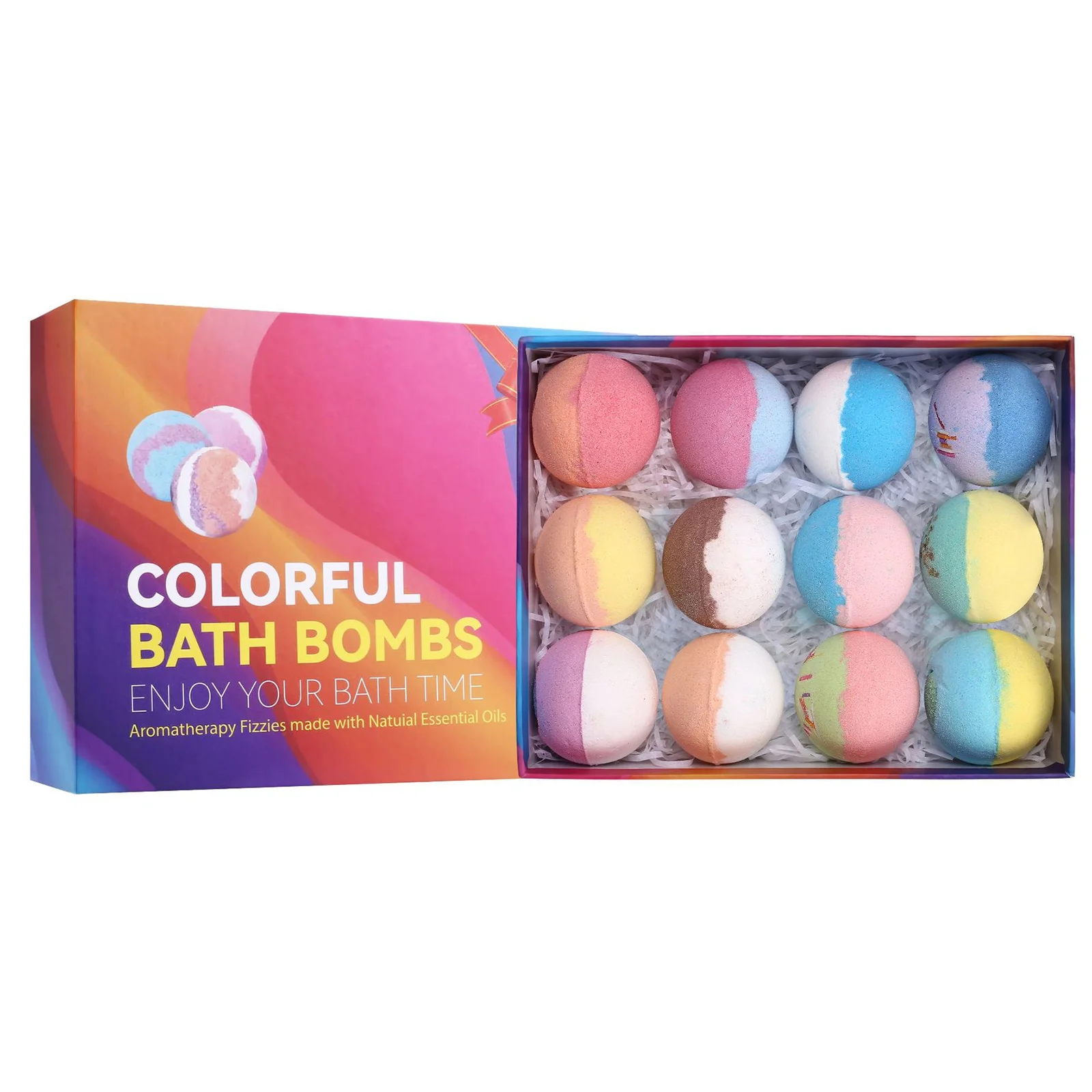 Bath Bombs For Moisturizing Skin Fizzy Spa Bath Bubble Bomb Aromatic Odor