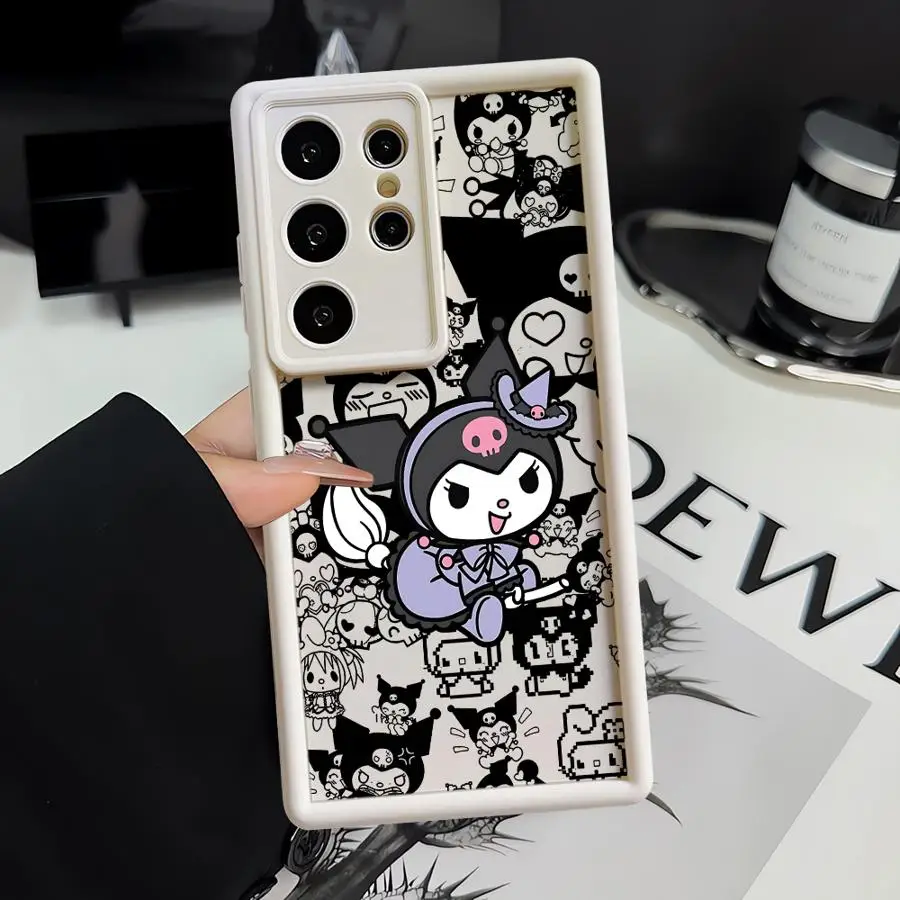 Крутой чехол для телефона Kurome Girl Samsung Galaxy S25 Ultra S24 S22 Plus S23Ultra S20 FE S21 противоударный