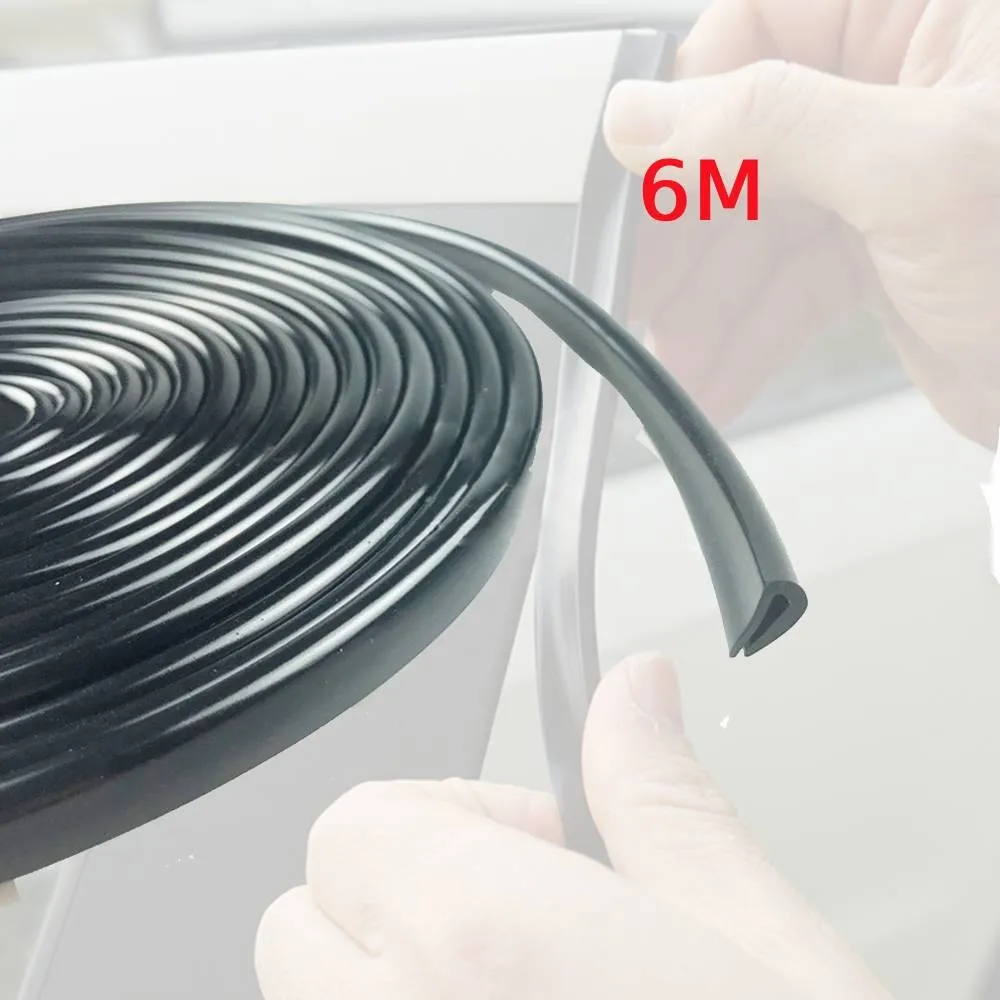 

Edge Sealed Strip Car Accessory Black Cover Door Protector Replacement