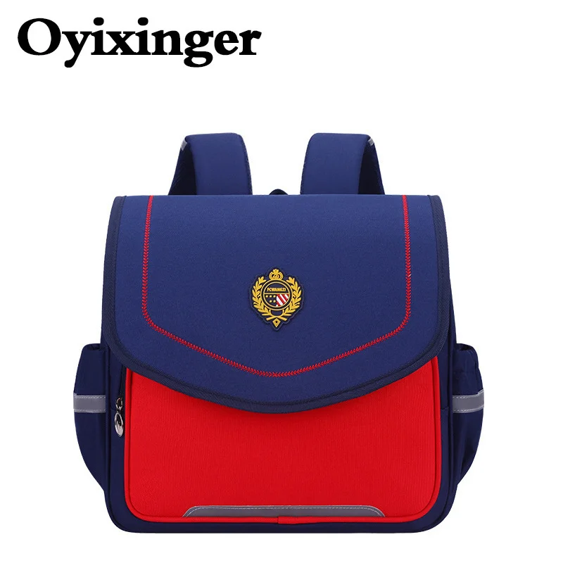 

2023 Primary Schoolbag Boys And Girls Backpack Kindergarten Bag Wear-resistant Reduce Pressure Teenager Square Satchel