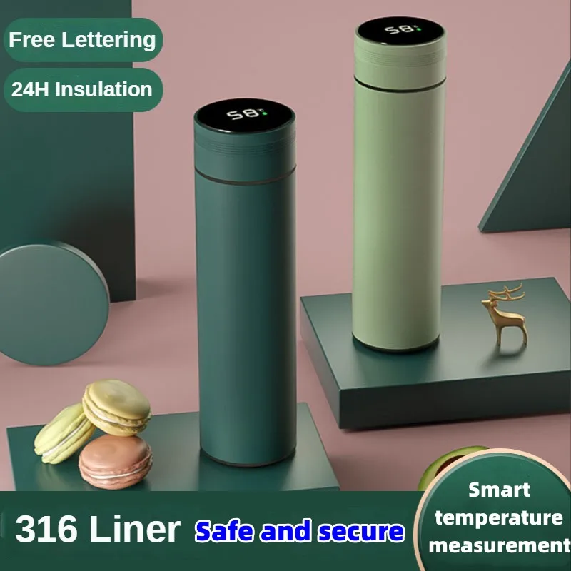 

Intelligent Stainless Steel Thermos Temperature Display Smart Water Bottle Vacuum Flasks Thermoses Coffee Cup Christmas Gifts