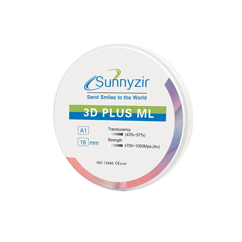 Фото Sunnyzir 3D Plus Pro ML Многослойный 98 мм BL3 Циркониевые блоки Стоматологическая лаборатория Materia CAD/CAM 5-осевой фрезерный станок №4