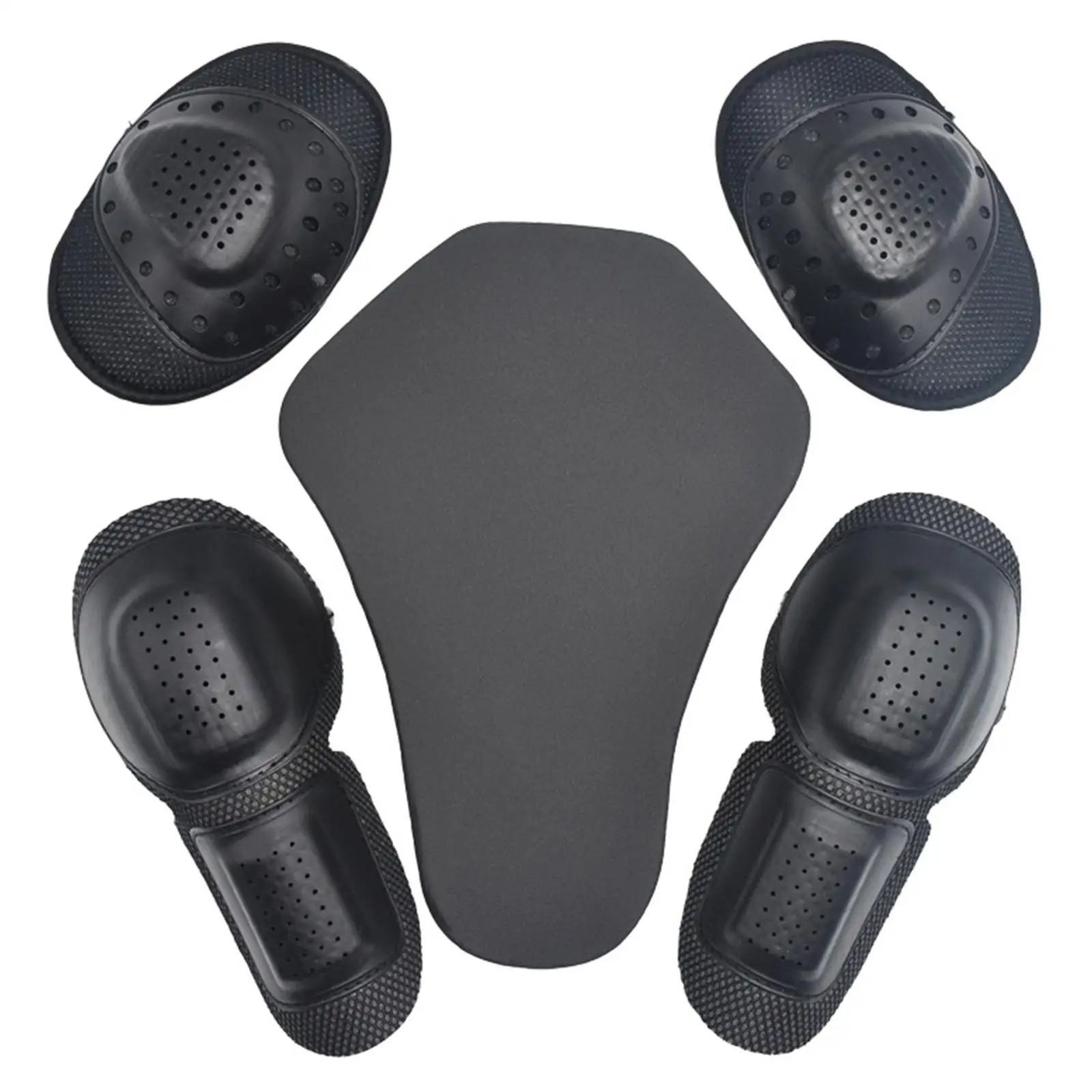 

5Pieces Riding Shoulder Protector Motorcycle Biker Equipment Fit for Riding
