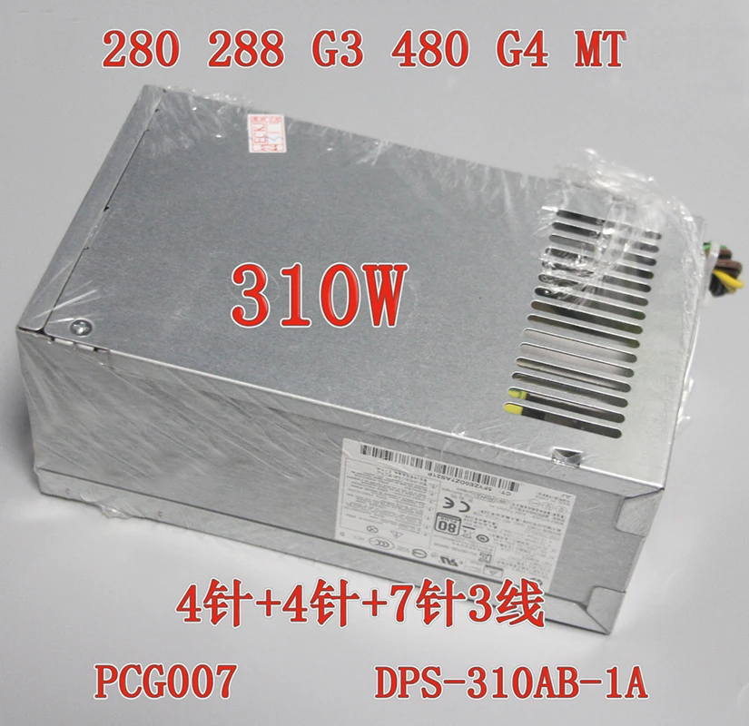 Фото Блок питания PCG007 901772-004 DPS-310AB-1A 310W PSU для HP 86 99 390 480 400 G4 280 282 285 288 600 800 G3 G1 G2 №1