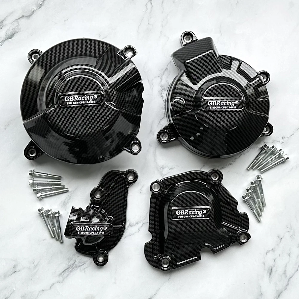 

Motorcycles Engine protective cover for Yamaha MT-09, FZ-09, TRACER & SCRAMBLER XSR900 2021-2022 carbon fiber printing