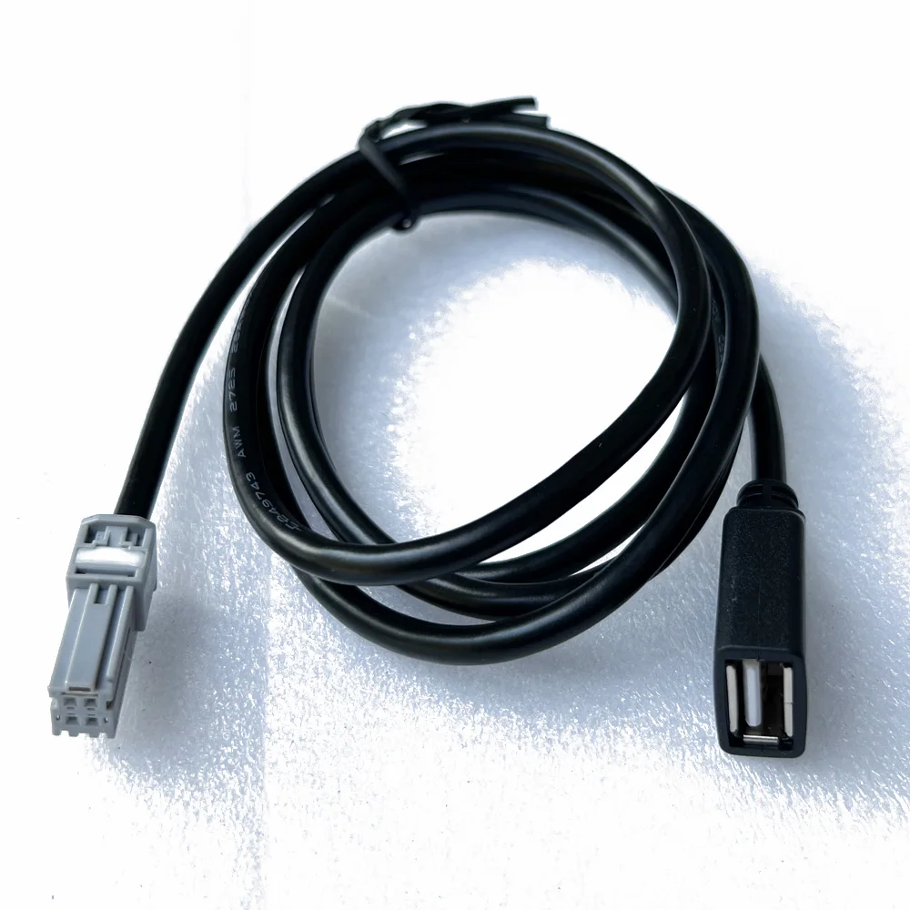 

Автомобильный Aux USB-кабель-адаптер, мультимедийный кабель для передачи данных, 4-контактный для Toyota RAV4 Camry Avalon Corolla 2019 2020 2021 2022 2023