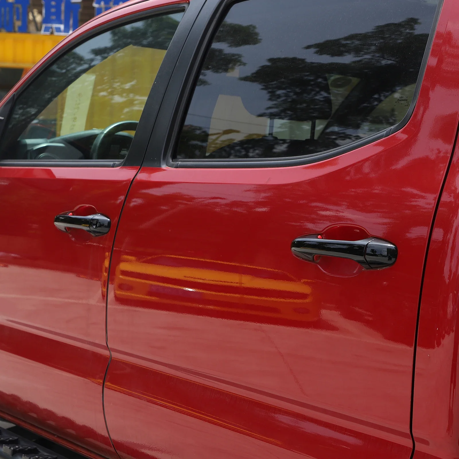 Для Toyota Tacoma 2016-2022 ABS дверная ручка накладка декоративная наклейка аксессуары для