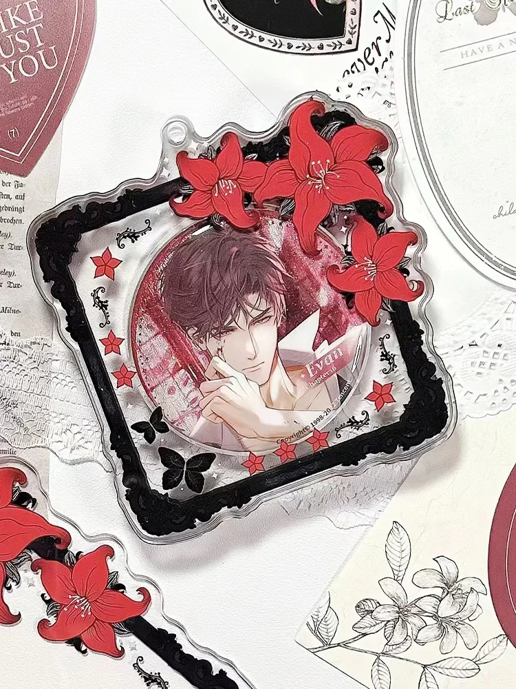 Значок аниме Любовь и глубокое пространство защитная куртка эмблема кирпичная