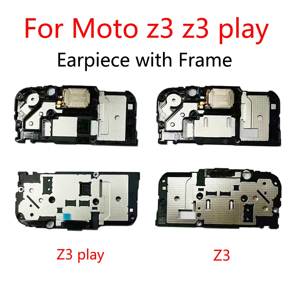 

Динамик с корпусом для Motorola Moto Z3 Z3 Play, модуль наушников с рамкой, запасные части
